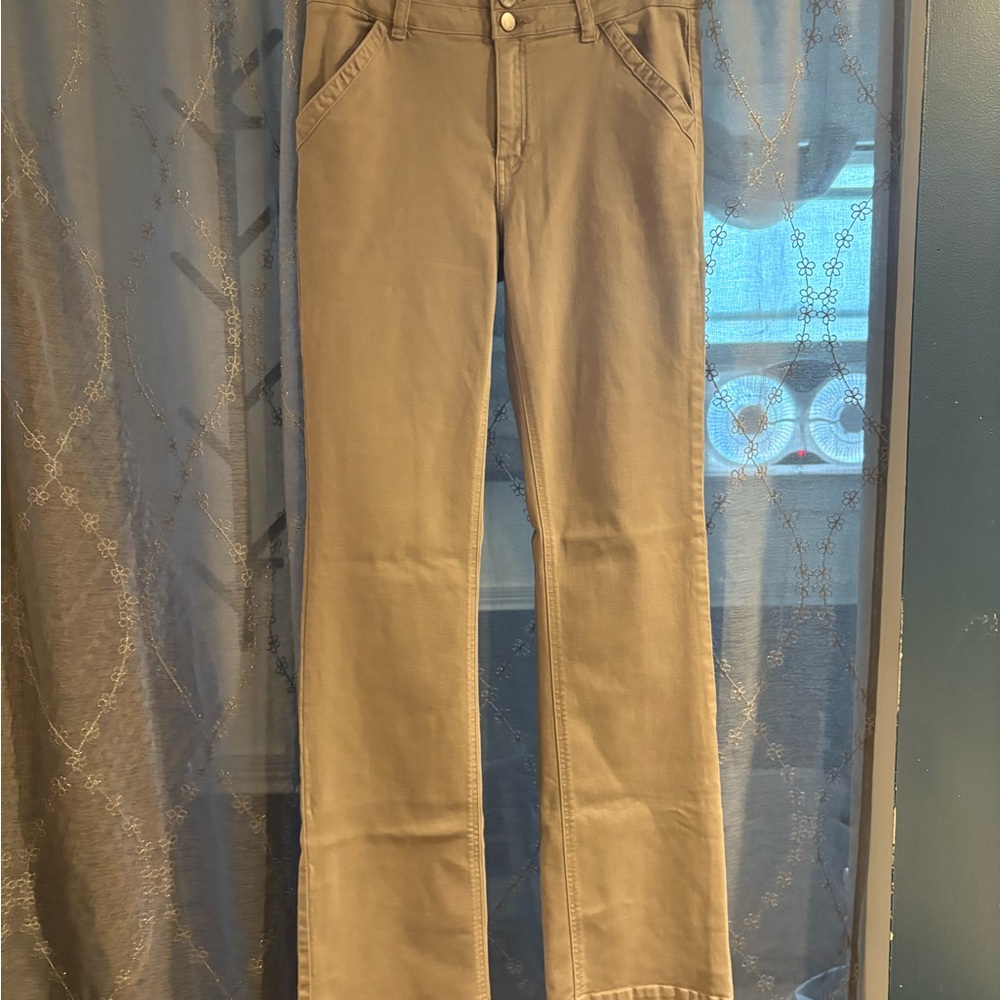 BKE Tan Boot Cut Flare Pants